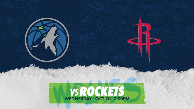 Minnesota Timberwolves vs. Houston Rockets