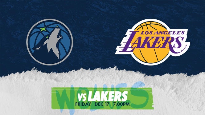 Minnesota Timberwolves vs. Los Angeles Lakers