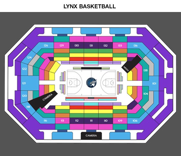 Lynx Basketball Seating Chart