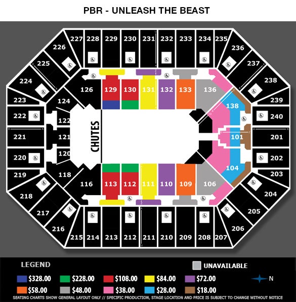 Pbr Seating Chart