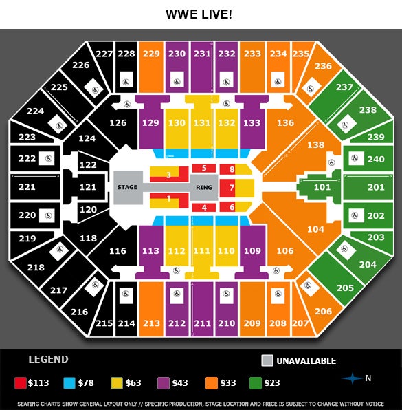 Wwe Live Road To Wrestlemania Target Center