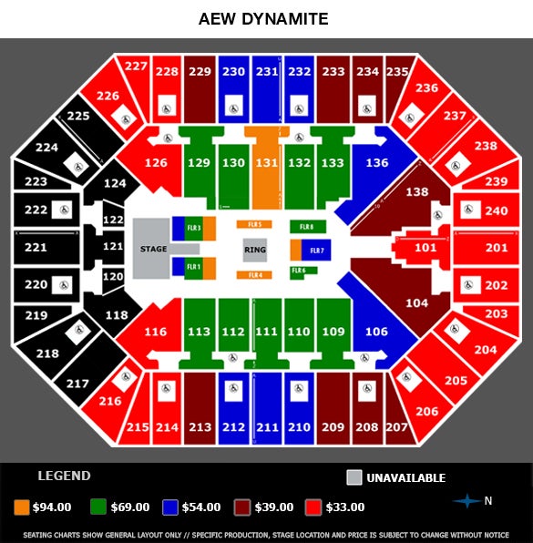 AEW The Quake By The Lake 2022 Target Center