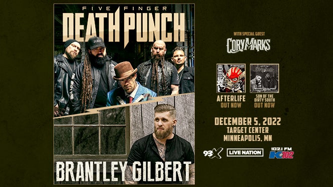 Five Finger Death Punch & Brantley Gilbert