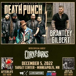 More Info for FIVE FINGER DEATH PUNCH AND BRANTLEY GILBERT AT TARGET CENTER