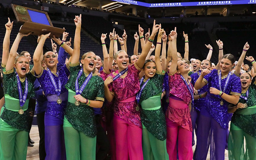 Minnesota State High School League Dance Team Tournament Target Center