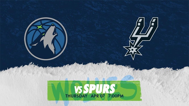 Minnesota Timberwolves vs. San Antonio Spurs