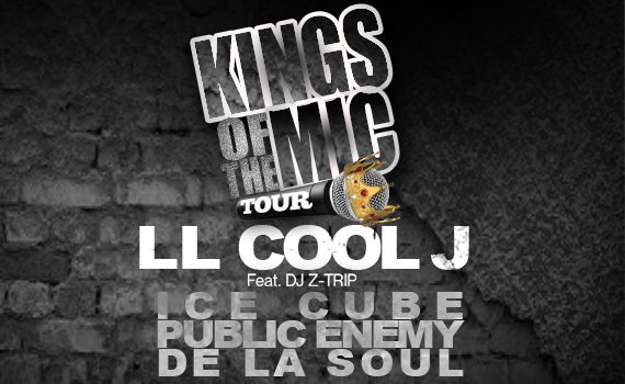 Kings of the Mic Tour:  LL COOL J featuring DJ Z-Trip with Ice Cube, Public Enemy, and De La Soul