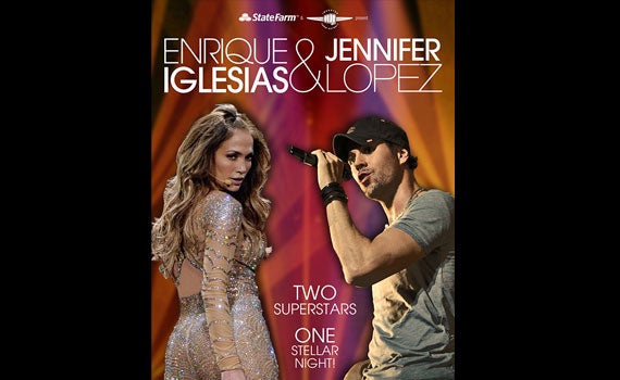 Enrique Iglesias and Jennifer Lopez