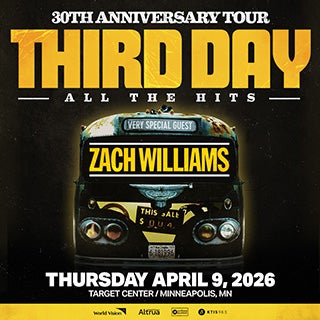 JUST ANNOUNCED: THIRD DAY
