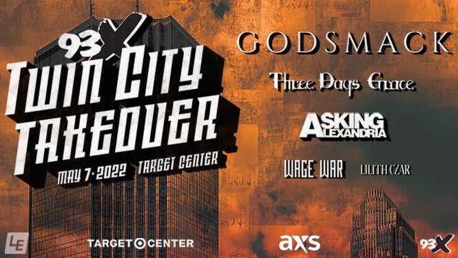 TWIN CITY TAKEOVER starring Godsmack