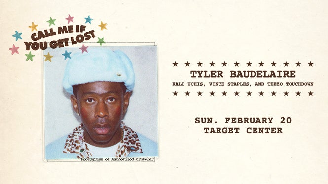 Just Announced Tyler The Creator On February 22 Target Center