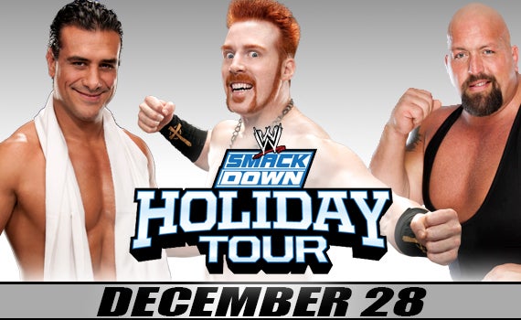 wwe smackdown holiday tour